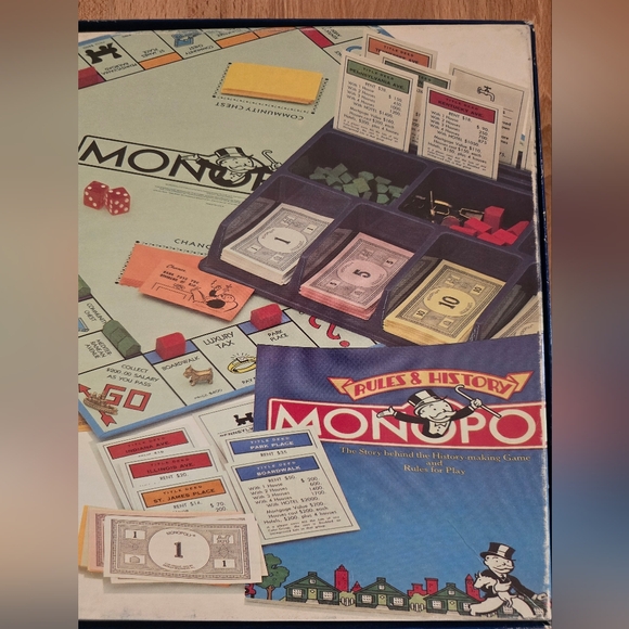 Monopoly Deluxe Anniversary Edition Board Game - Picture 10 of 16